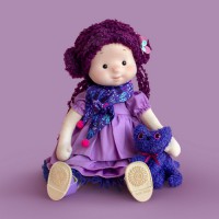 кукла Тиана с кошечкой Черничкой